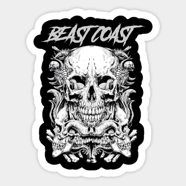 BEAST COAST RAPPER ARTIST Sticker by jn.anime